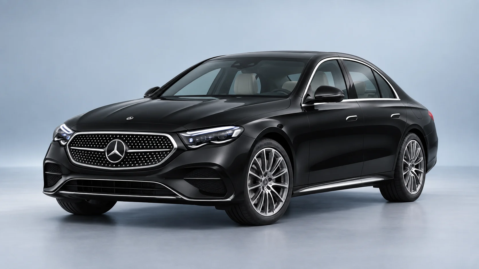 Illustrative current Mercedes-Benz E-Class executive saloon